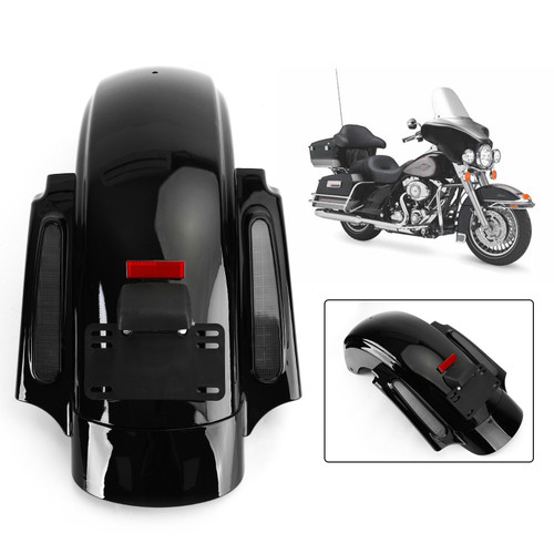 Rear Fender Mudguard Fit For harley Electra Glide Classic FLHTC Road King FLHR 2009-2013 Gray