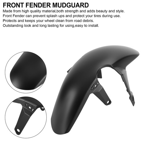 Front Fender Mudguard Fit For Honda CB650R / CBR650R 2019-2021 MBlack