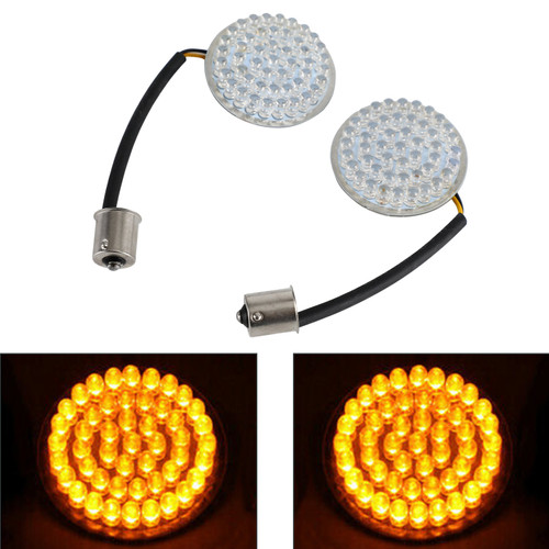 1156 LED Light Turn Signal Fit for harley Softail 2011-2017 Dyna 2012-2017 Sportster Touring 2014-2017 Amber