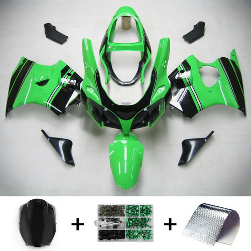 Kawasaki ZX6R 636 2000-2002 ZZR600 05-08 Amotopart Fairing Kit Generic #101