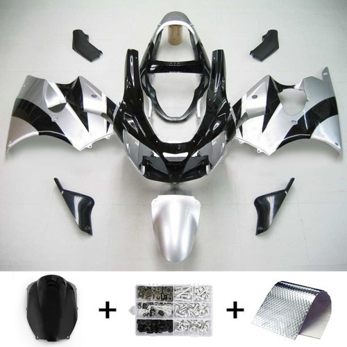 Kawasaki ZX6R 636 2000-2002 Amotopart Fairing Kit Generic #109