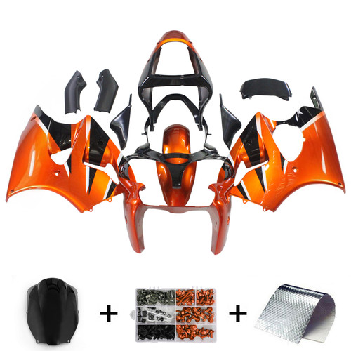 Kawasaki ZX6R 636 2000-2002 ZZR600 05-08 Amotopart Fairing Kit Generic #117