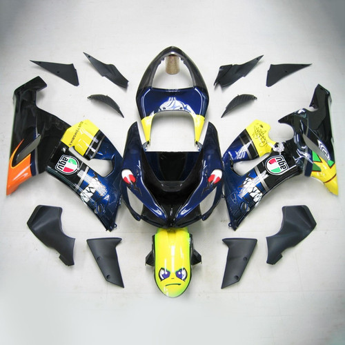 Kawasaki ZX6R 636 2005-2006 Amotopart Fairing Kit Generic #102