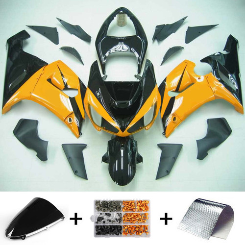 Kawasaki ZX6R 636 2005-2006 Amotopart Fairing Kit Generic #125