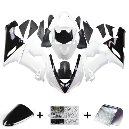 Kawasaki ZX6R 636 2005-2006 Amotopart Fairing Kit Generic #137