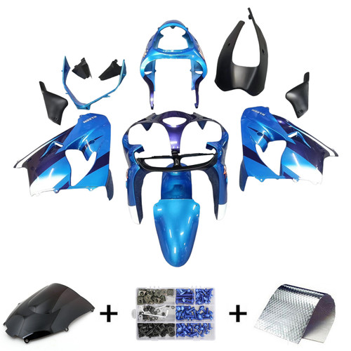 Kawasaki ZX9R 2000-2001 Amotopart Fairing Kit Generic #107