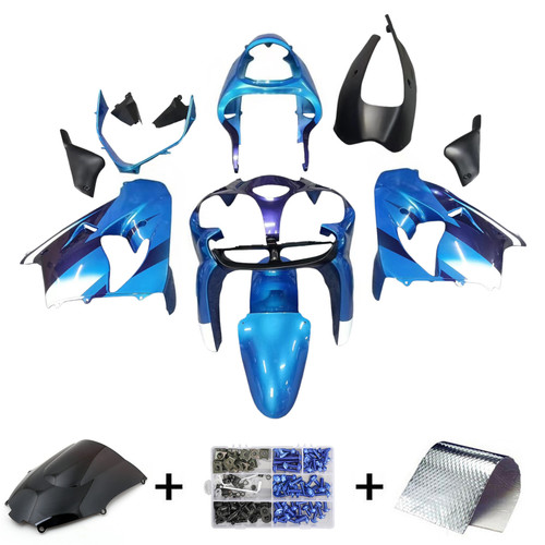 Kawasaki ZX9R 2000-2001 Amotopart Fairing Kit Generic #107