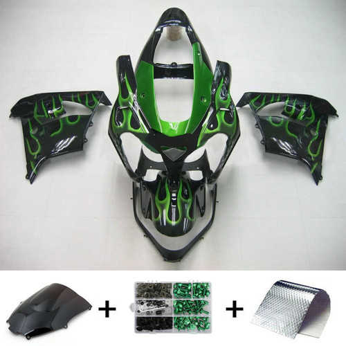2002-2003 Kawasaki ZX9R Amotopart Fairing Kit Generic #126 - Mad