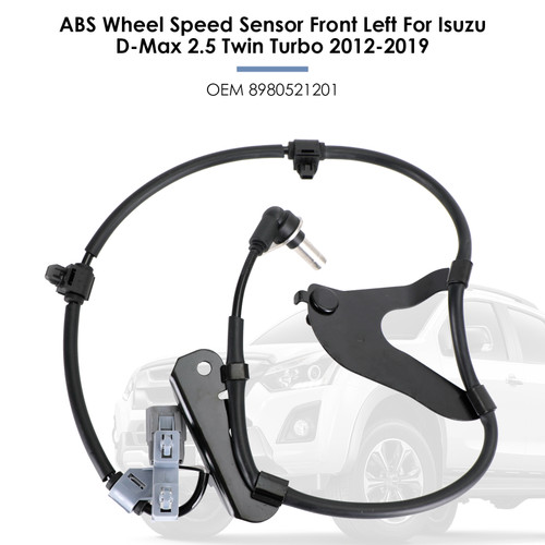 ABS Wheel Speed Sensor Front Left For Isuzu D-Max 2.5 Twin Turbo 2012-2019