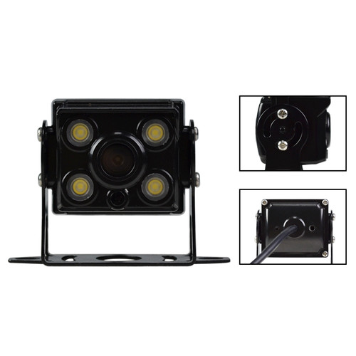 Waterproof 4 LED IR Night View Rear View Reverse Backup Camera For Bus Truck RV