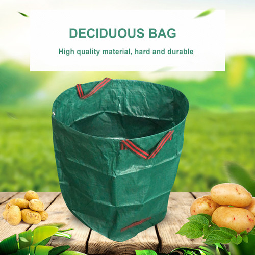 Large Yard Dustpan type Garden Bag Leaf Bags Reusable Heavy - Temu