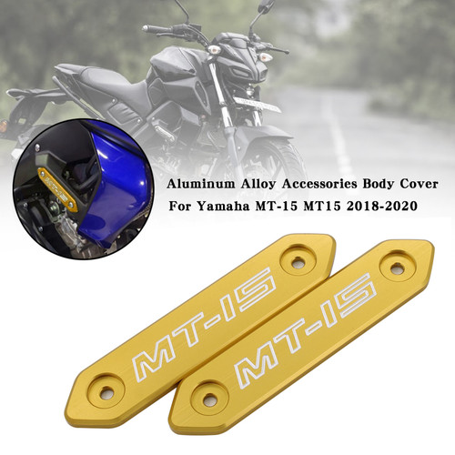 Aluminum Alloy Accessories Body Cover For Yamaha MT 15 MT-15 MT15 2018-2020 Gold