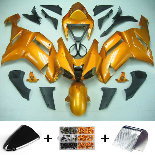 Kawasaki ZX6R 636 2007-2008 Amotopart Fairing Kit Generic #118