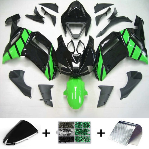 Kawasaki ZX6R 636 2007-2008 Amotopart Fairing Kit Generic #120