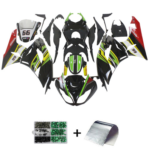 Kawasaki ZX6R 636 2009-2012 Amotopart Fairing Kit Generic #102