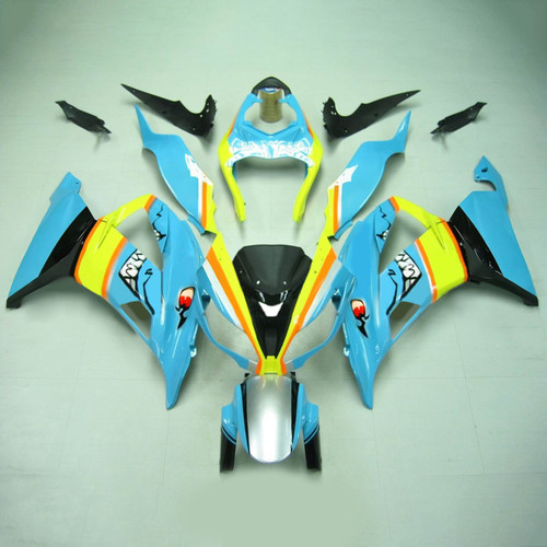 Kawasaki ZX6R 636 2013-2018 Amotopart Fairing Kit Generic #105