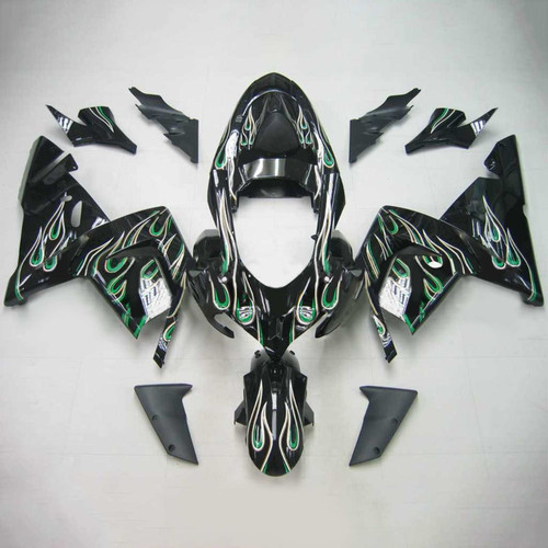 Kawasaki ZX10R 2004-2005 Amotopart Fairing Kit Generic #108