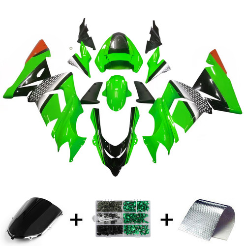 Kawasaki ZX10R 2004-2005 Amotopart Fairing Kit Generic #113