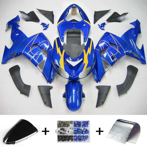 Kawasaki ZX10R 2006-2007 Amotopart Fairing Kit Generic #103