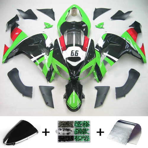 Kawasaki ZX10R 2006-2007 Amotopart Fairing Kit Generic #109