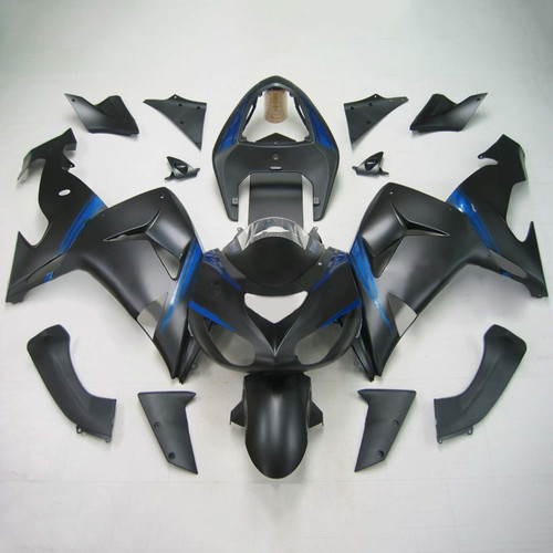Kawasaki ZX10R 2006-2007 Amotopart Fairing Kit Generic #117