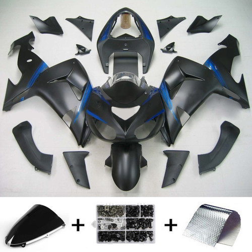 Kawasaki ZX10R 2006-2007 Amotopart Fairing Kit Generic #117