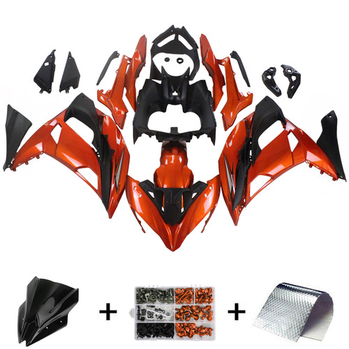 Kawasaki ER6F/ Ninja 650R 2017-2019 Amotopart Fairing Kit Generic #104