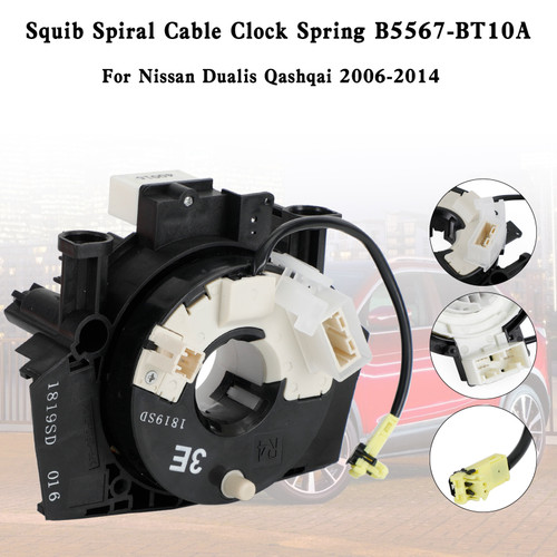 Squib Spiral Cable Clock Spring B5567-BT10A For Nissan Dualis Qashqai 2006-2014