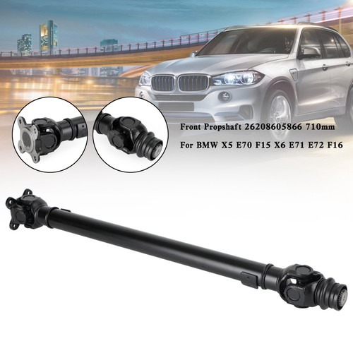 Front Propshaft 26208605866 710mm For BMW X5 E70 F15 X6 E71 E72