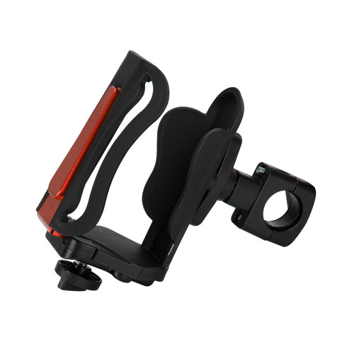 25MM Cup Holder Beverage Water Bottle Cage Mount Handlebar For Motorbike Red