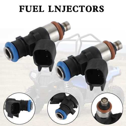 2PCS Fuel Injectors For POLARIS Ranger Crew 570 900 XP 2014-2019 0280158258 2521068