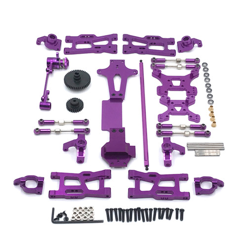 Upgrade Spare Parts C Seat Steering For Wltoys 144010 144001 144002 1/14 RC Car Purple