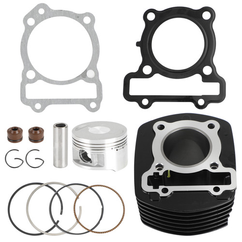 Complete Cylinder Barrel Piston Gasket Kit For Yamaha FZ-16 FZ16 2015-2018