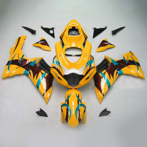 Suzuki GSXR 600/750 2011-2022 Amotopart Fairing Kit Generic #129