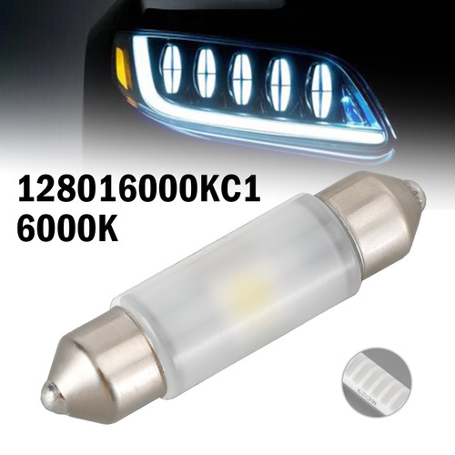 For Philips 128016000KC1 Automotive Lighting LED Festoon 38MM 6000K 12V0.5W