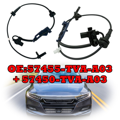 2X ABS Wheel Speed Sensor Front Right & left for Honda Accord 2018-2021