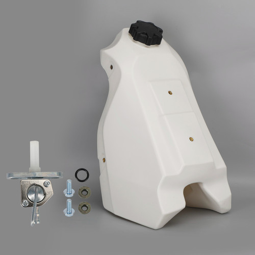 3.6 Gal Large Capacity Gas FUEL Tank White For Honda CR 500R CR500R 1989-2001