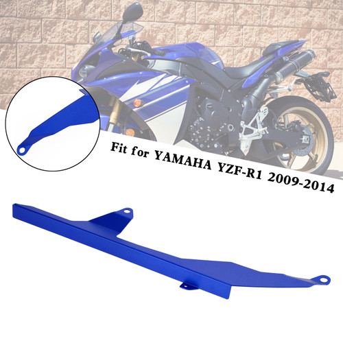 Rear Sprocket Chain Guard Protector Cover For YAMAHA YZF R1 2009-2014 Blue