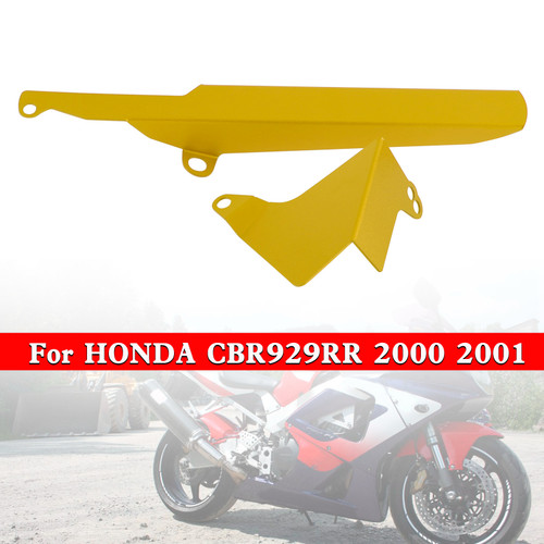 Rear Sprocket Chain Guard Protector Cover For HONDA CBR929RR 2000-2001 Gold