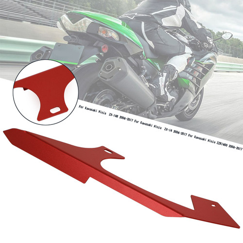 Sprocket Chain Guard Cover For Kawasaki Ninja ZZR1400 ZX14 ZX14R 2006-2017 Red