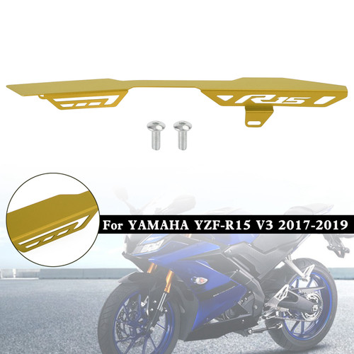 Rear Sprocket Chain Guard Protector Cover For YAMAHA YZF R15 V3 2017-2019 Gold