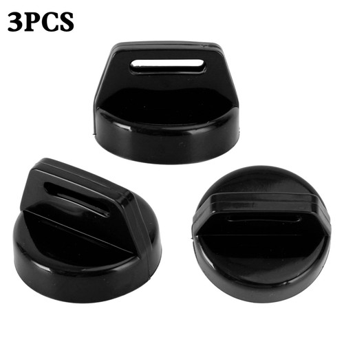 3x Key Cover 5433534 5431964 For Polaris Sportsman RZR Ranger XP Magnum Black