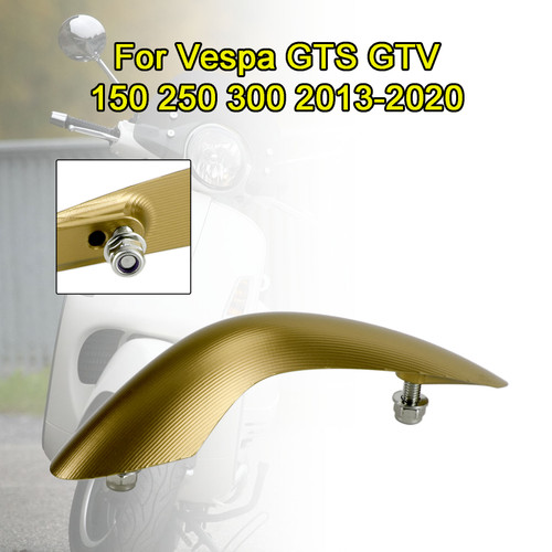 Front Mudguard Fender Nose Beak Protector For Vespa GTS 150 250 300 13-20 Gold