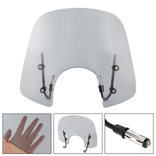 ABS Motorcycle Windshield WindScreen fit for Vespa Primavera 150 2014-2021 Gray ABS Motorcycle Windshield WindScreen fit for Vespa Primavera 150 2014-2021 Gray