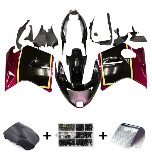 Honda CBR1100XX SuperBlackBird 1996-2007 Amotopart Fairing Kit Generic #101