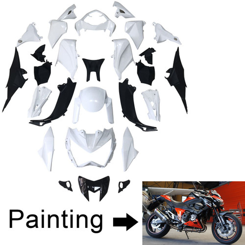 Kawasaki Z800 2013-2018 Amotopart Fairing Kit Generic #107 - Mad
