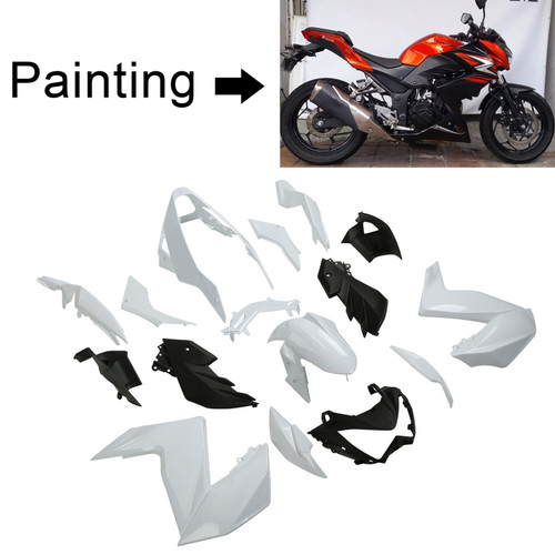 Kawasaki Z250/Z300 2015-2016 Amotopart Fairing Kit Generic