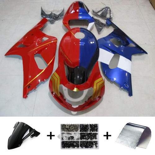 Suzuki GSXR750 2001-2003 Amotopart Fairing Kit Generic #102