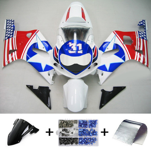 Suzuki GSXR600 2001-2003 Amotopart Fairing Kit Generic #134