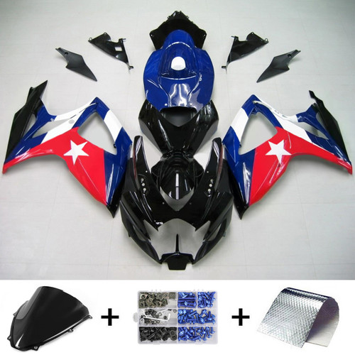 Suzuki GSXR 600/750 2006-2007 Amotopart Fairing Kit Generic #125